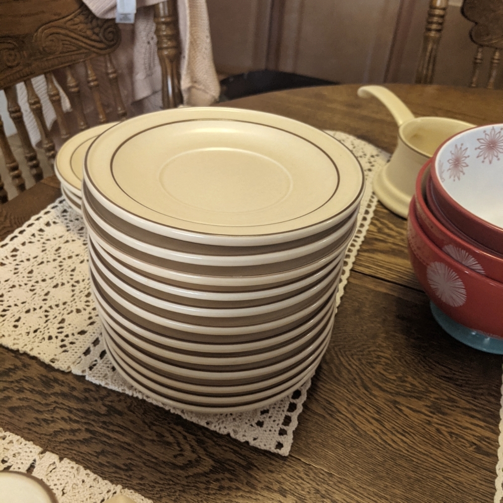More of the beautiful collection of stoneware